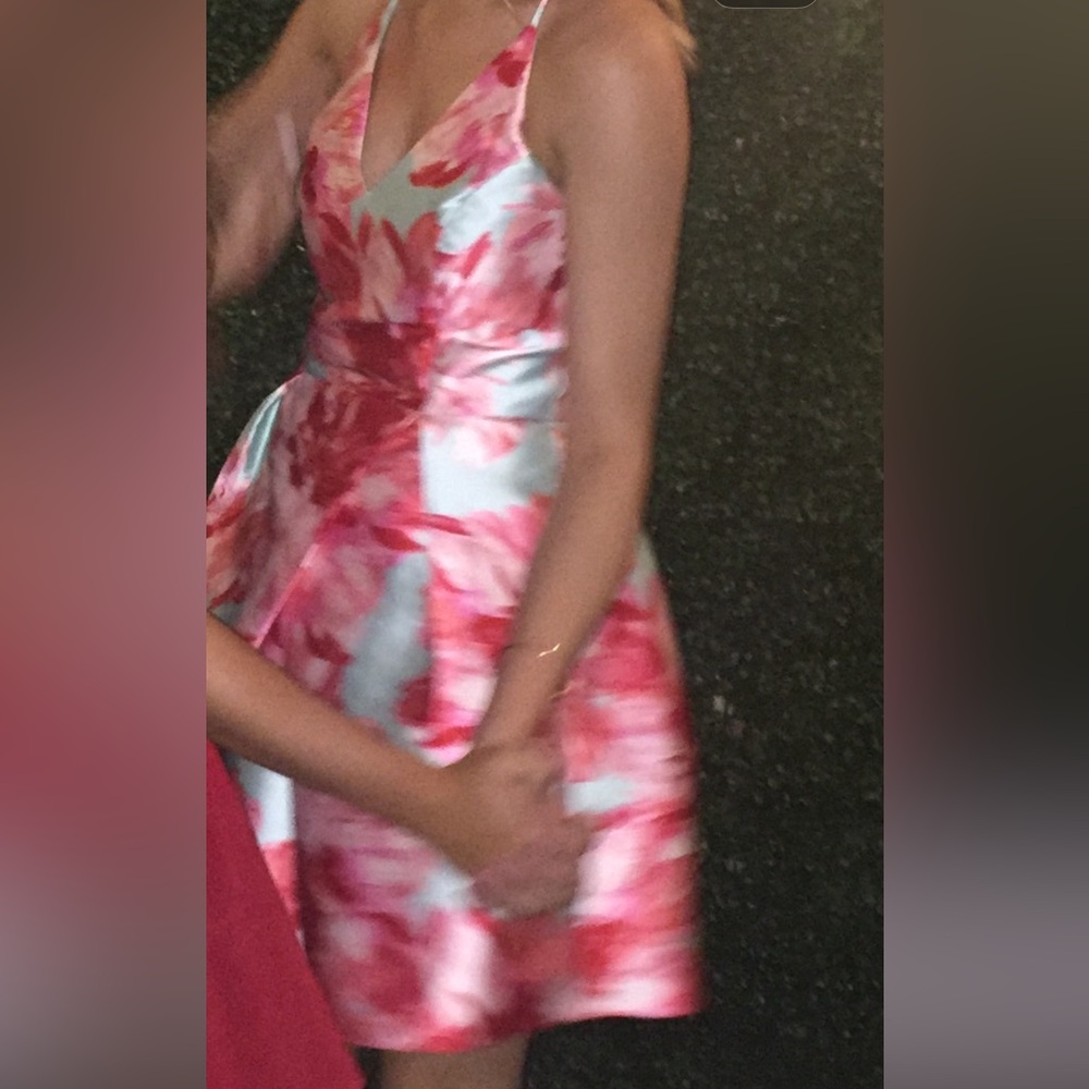 Floral Spaghetti Strap Dress